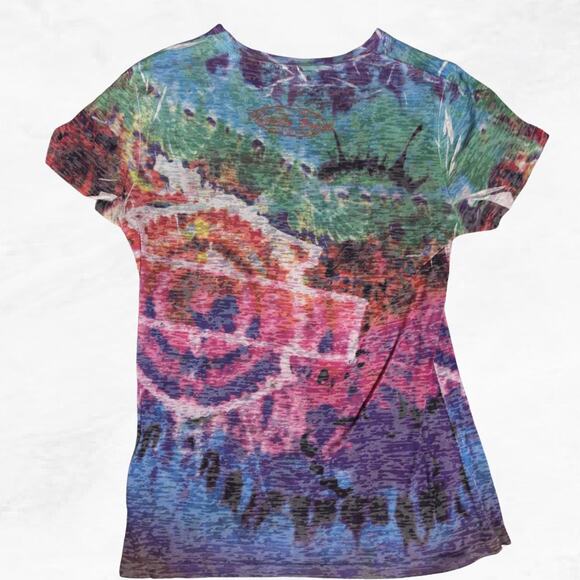 Official Harley Davidson | Multicolored tie dye t-shirt - Picture 4 of 7
